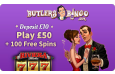 Deposit Bonus - ButlersBingo