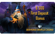 First Deposit Bonus - DiamondWorldCasino