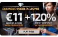 No deposit bonus - DiamondWorldCasino