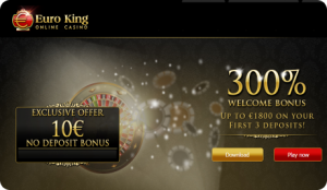 No Deposit Bonus - EuroKingCasino