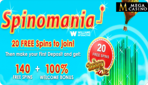 Free Spins - MegaCasino