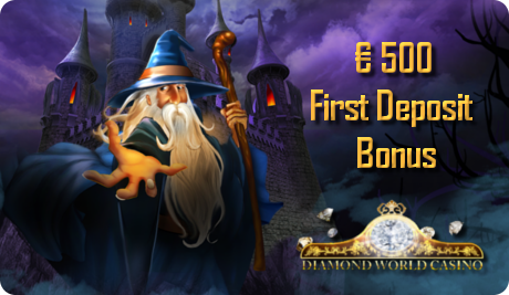 First Deposit Bonus - DiamondWorldCasino