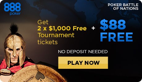 No Deposit Bonus - 888poker