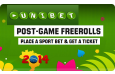 Free Ticket - Unibet